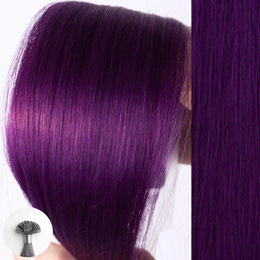 Hand Tied Weft Cool Color A++ - Image 3