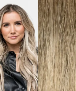 Hand Tied Weft Cool Color A++