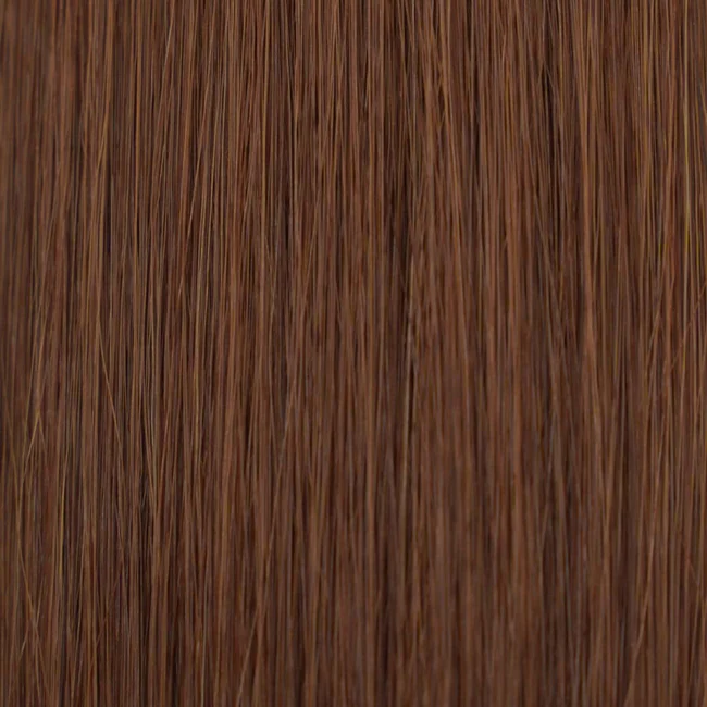 Hand Tied Weft Chestnut Brown A++ - Image 2