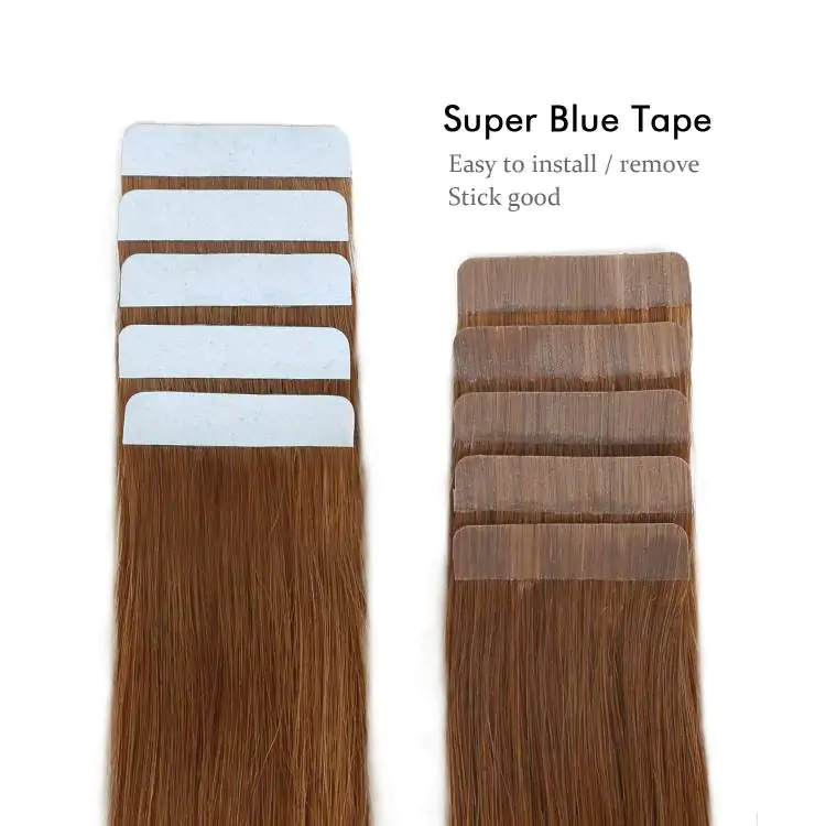 Tape In Chestnut Brown A++ - Image 3